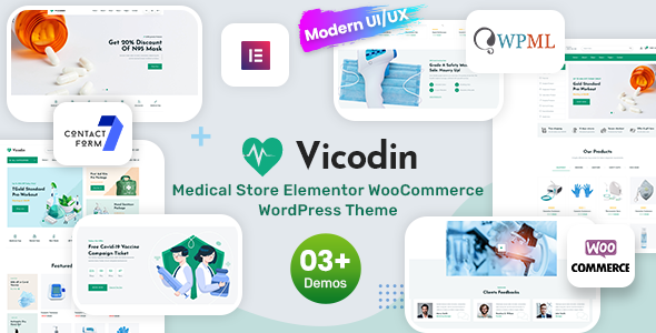 Vicodin Preview Wordpress Theme - Rating, Reviews, Preview, Demo & Download