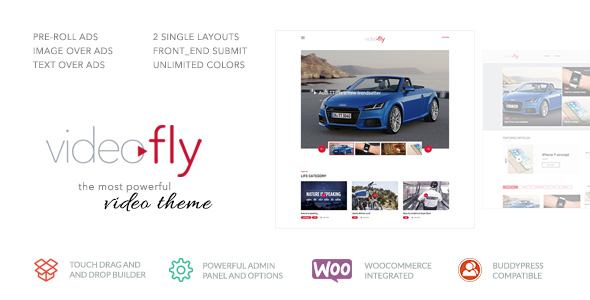 Videofly Preview Wordpress Theme - Rating, Reviews, Preview, Demo & Download