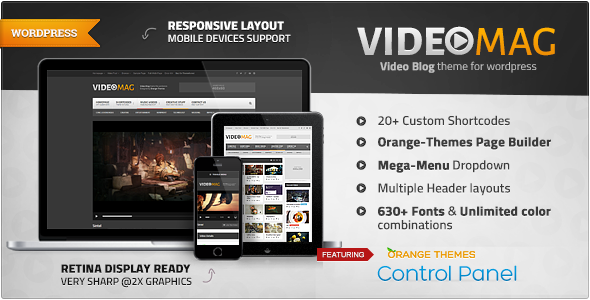 VideoMag Preview Wordpress Theme - Rating, Reviews, Preview, Demo & Download