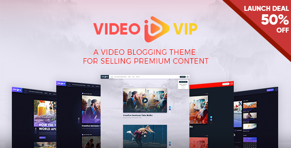 VideoVip Preview Wordpress Theme - Rating, Reviews, Preview, Demo & Download
