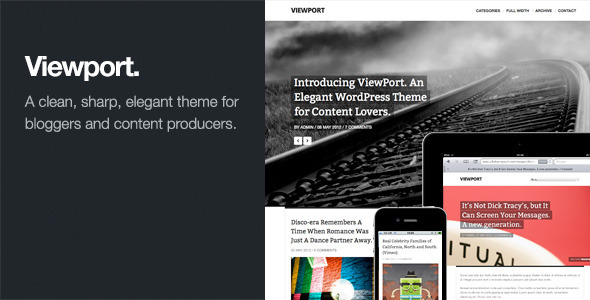 Viewport Preview Wordpress Theme - Rating, Reviews, Preview, Demo & Download