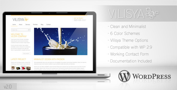 Vilisya Preview Wordpress Theme - Rating, Reviews, Preview, Demo & Download