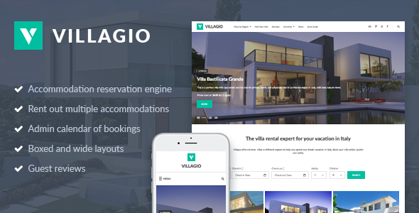 Villagio Preview Wordpress Theme - Rating, Reviews, Preview, Demo & Download