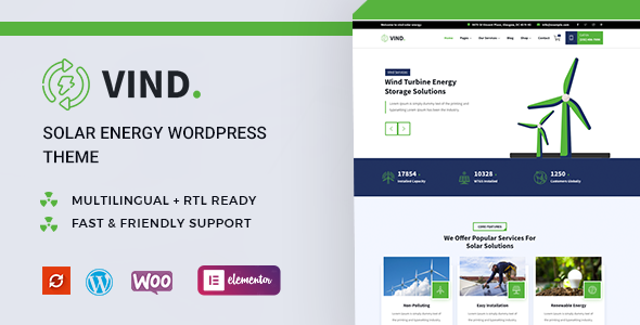 Vind Preview Wordpress Theme - Rating, Reviews, Preview, Demo & Download
