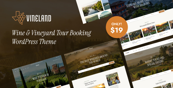 Vineland Preview Wordpress Theme - Rating, Reviews, Preview, Demo & Download