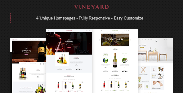 Vineyard Preview Wordpress Theme - Rating, Reviews, Preview, Demo & Download