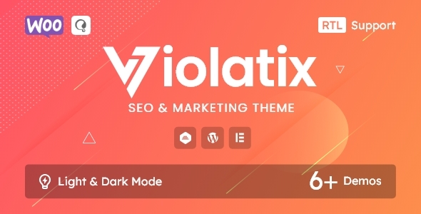 Violatix Preview Wordpress Theme - Rating, Reviews, Preview, Demo & Download
