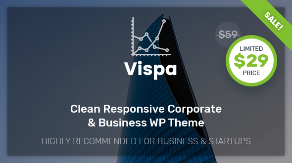 Vispa For Preview Wordpress Theme - Rating, Reviews, Preview, Demo & Download
