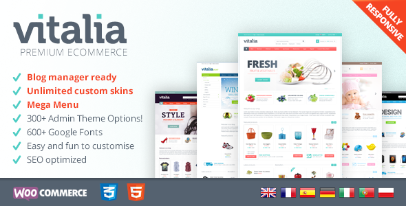Vitalia Preview Wordpress Theme - Rating, Reviews, Preview, Demo & Download