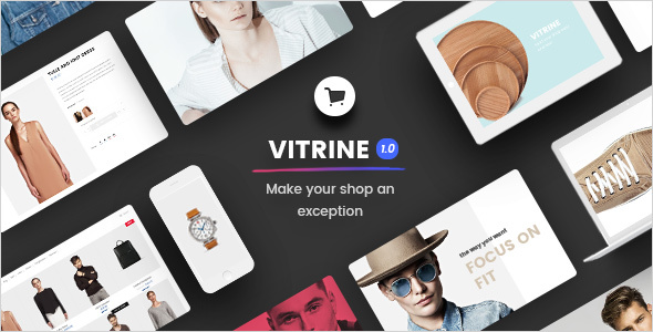 Vitrine Preview Wordpress Theme - Rating, Reviews, Preview, Demo & Download
