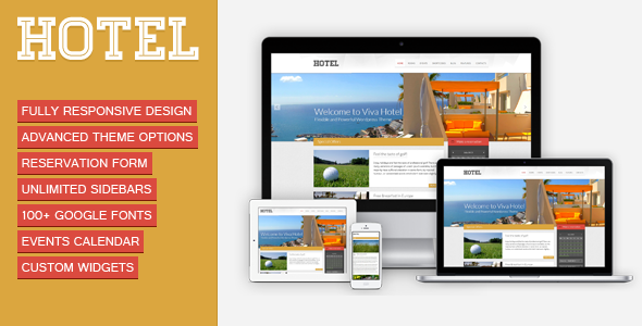 Viva Hotel Preview Wordpress Theme - Rating, Reviews, Preview, Demo & Download