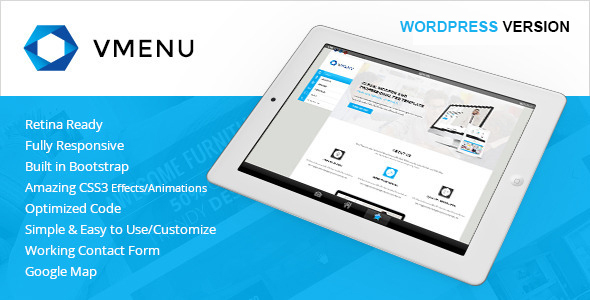 VMenu Preview Wordpress Theme - Rating, Reviews, Preview, Demo & Download