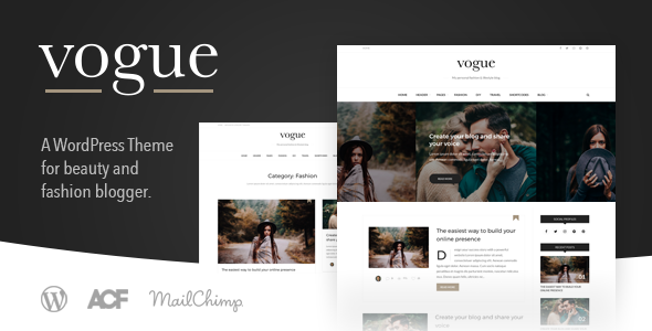 Vogue CD Preview Wordpress Theme - Rating, Reviews, Preview, Demo & Download