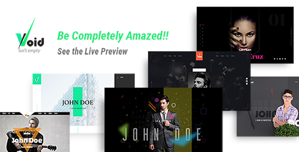 Void Preview Wordpress Theme - Rating, Reviews, Preview, Demo & Download