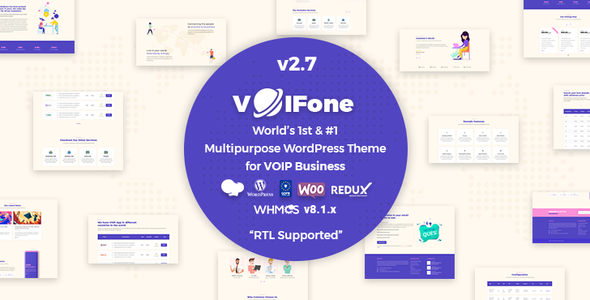 Voifone Preview Wordpress Theme - Rating, Reviews, Preview, Demo & Download