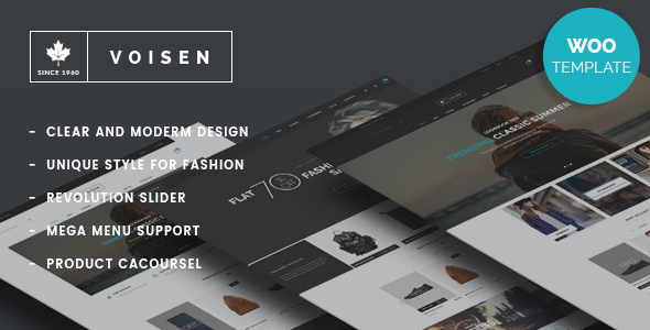 Voisen Preview Wordpress Theme - Rating, Reviews, Preview, Demo & Download