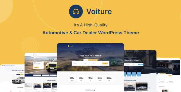Voiture Preview Wordpress Theme - Rating, Reviews, Preview, Demo & Download