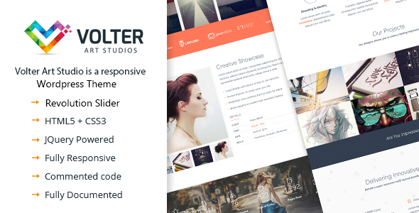 Volter Responsive Preview Wordpress Theme - Rating, Reviews, Preview, Demo & Download