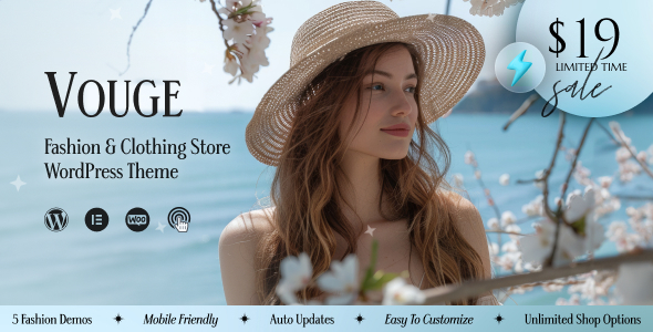 Vouge Preview Wordpress Theme - Rating, Reviews, Preview, Demo & Download