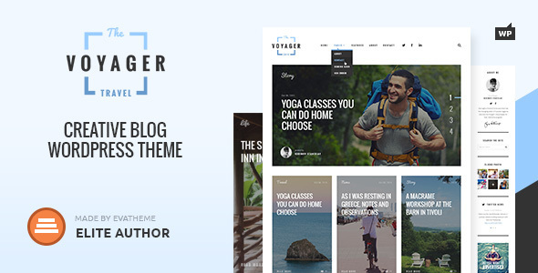 Voyager Preview Wordpress Theme - Rating, Reviews, Preview, Demo & Download