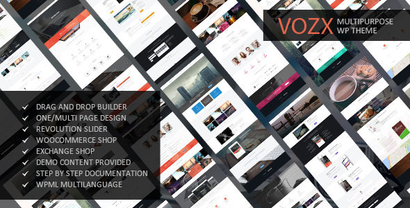 Vozx Preview Wordpress Theme - Rating, Reviews, Preview, Demo & Download