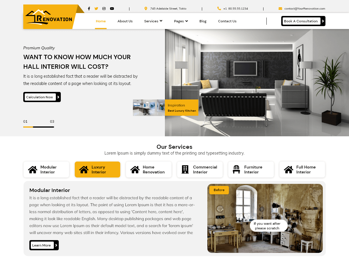VW Home Preview Wordpress Theme - Rating, Reviews, Preview, Demo & Download