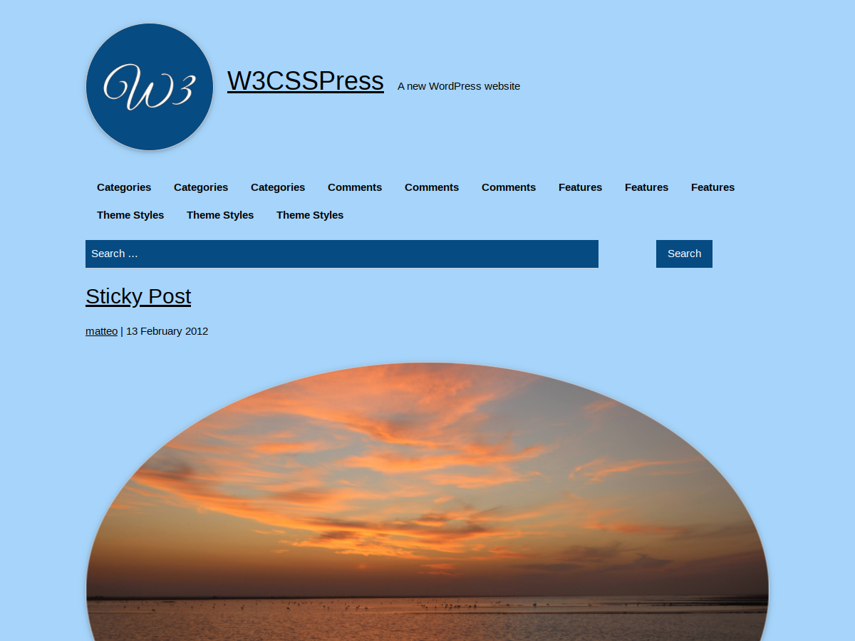 W3CSSPress Preview Wordpress Theme - Rating, Reviews, Preview, Demo & Download