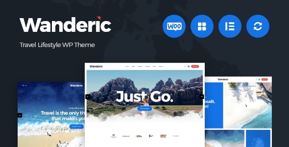 Wanderic Preview Wordpress Theme - Rating, Reviews, Preview, Demo & Download