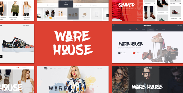 Warehouse Preview Wordpress Theme - Rating, Reviews, Preview, Demo & Download