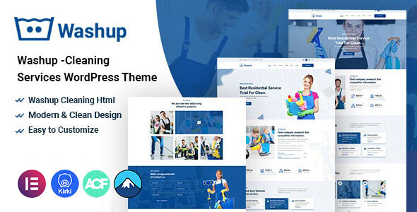 Washup Preview Wordpress Theme - Rating, Reviews, Preview, Demo & Download