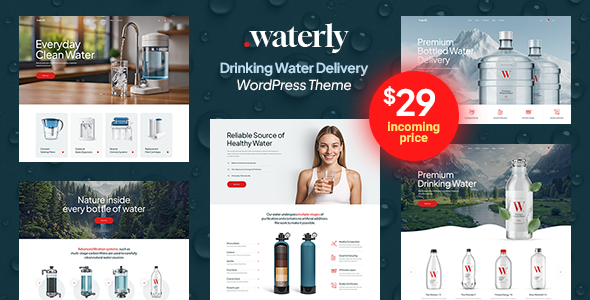Waterly Preview Wordpress Theme - Rating, Reviews, Preview, Demo & Download