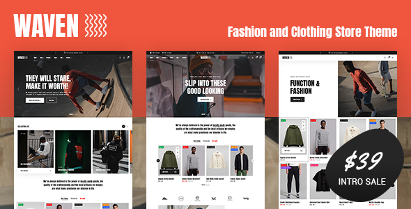 Waven Preview Wordpress Theme - Rating, Reviews, Preview, Demo & Download