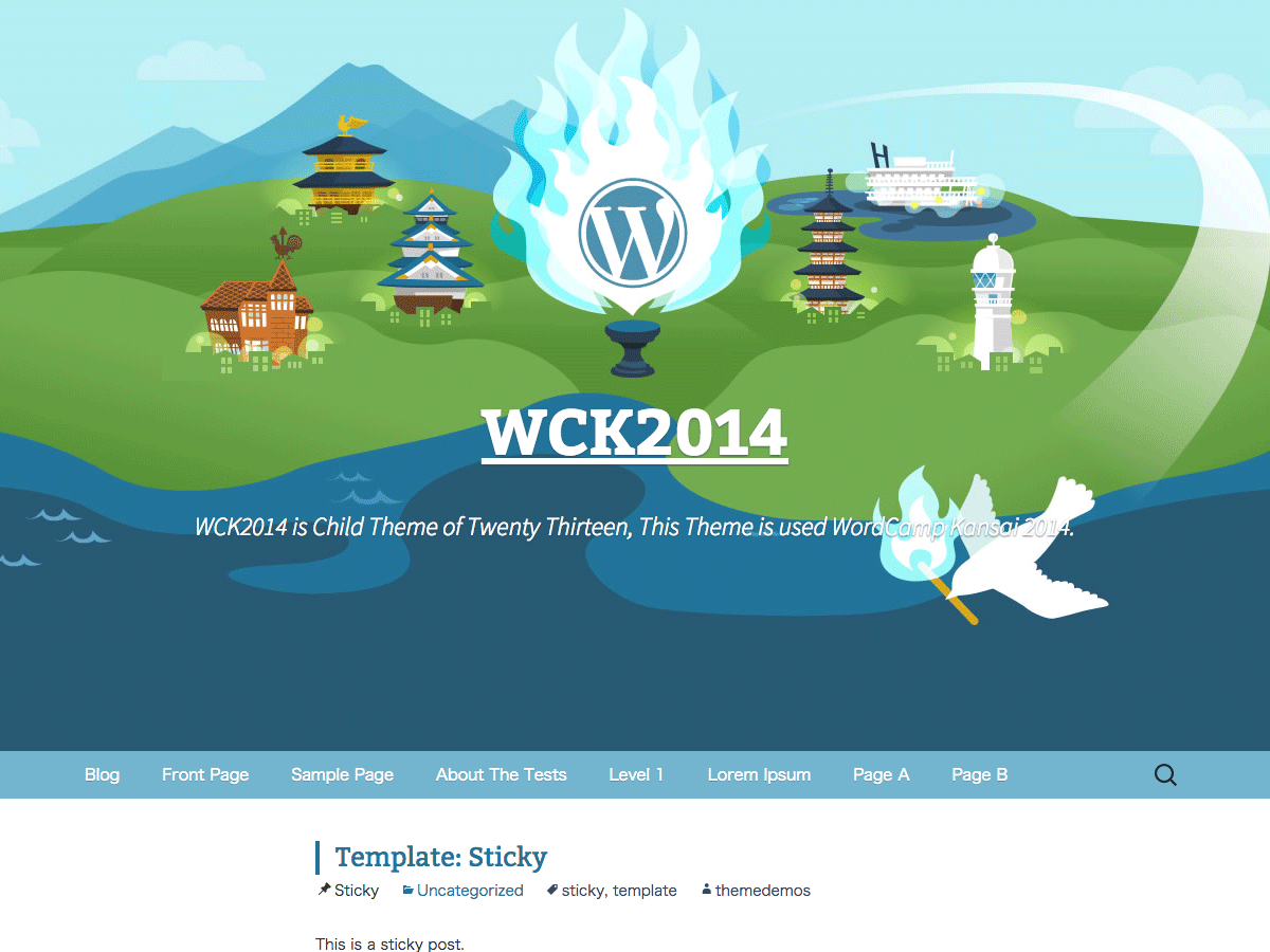 WCK2014 Preview Wordpress Theme - Rating, Reviews, Preview, Demo & Download