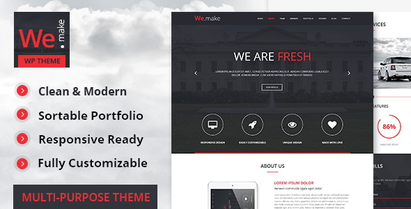 We Preview Wordpress Theme - Rating, Reviews, Preview, Demo & Download