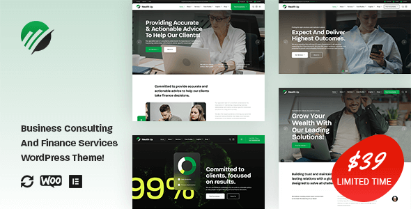 Wealthup Preview Wordpress Theme - Rating, Reviews, Preview, Demo & Download