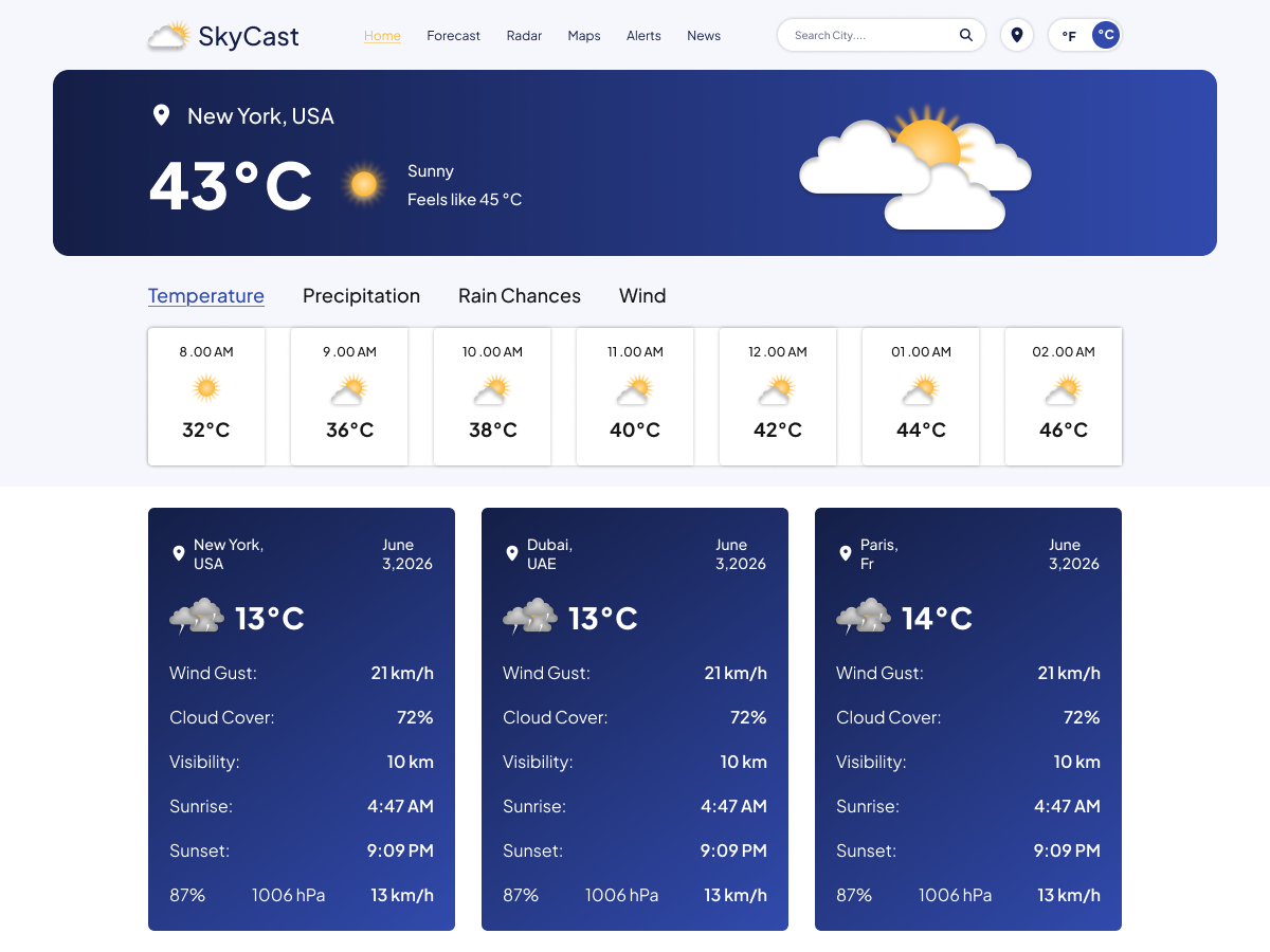 Weather Forecast Preview Wordpress Theme - Rating, Reviews, Preview, Demo & Download