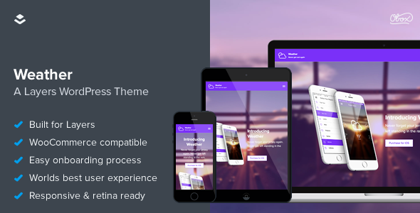 Weather Preview Wordpress Theme - Rating, Reviews, Preview, Demo & Download