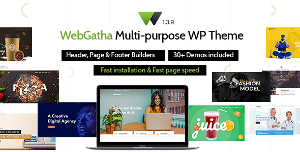 WebGatha Preview Wordpress Theme - Rating, Reviews, Preview, Demo & Download