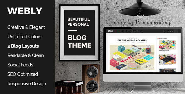 Webly Preview Wordpress Theme - Rating, Reviews, Preview, Demo & Download