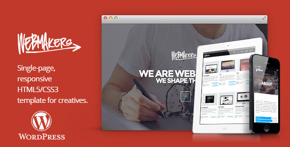 Webmakers Preview Wordpress Theme - Rating, Reviews, Preview, Demo & Download