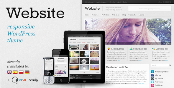 Website Preview Wordpress Theme - Rating, Reviews, Preview, Demo & Download