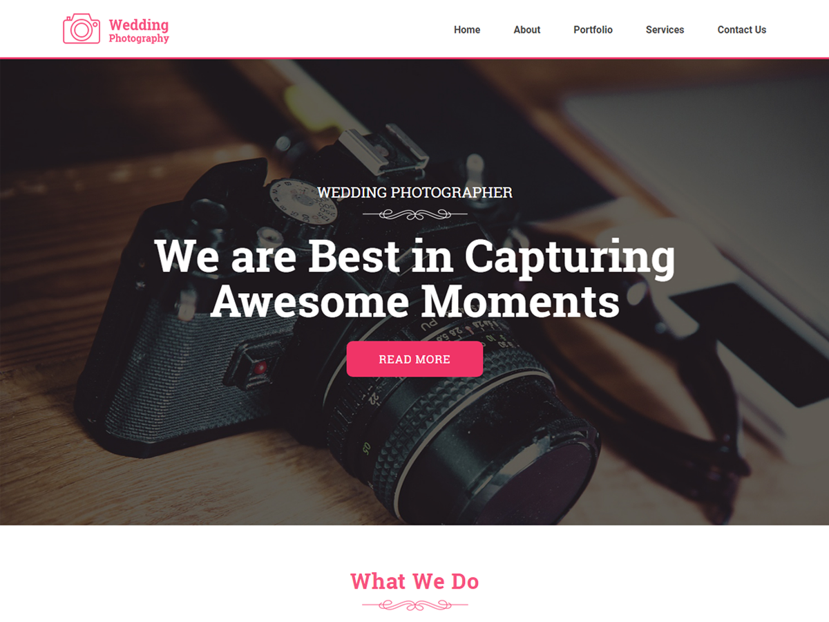 Weddingphotography Preview Wordpress Theme - Rating, Reviews, Preview, Demo & Download