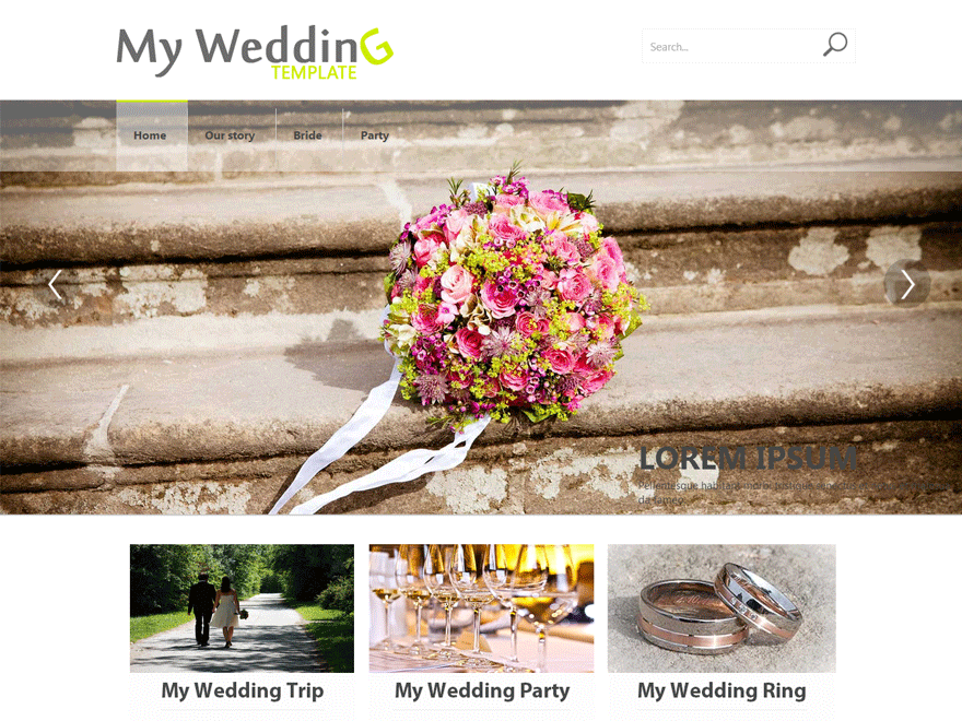 Weddings Preview Wordpress Theme - Rating, Reviews, Preview, Demo & Download