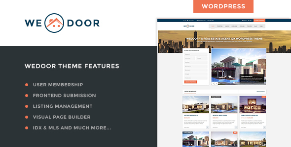 Wedoor Preview Wordpress Theme - Rating, Reviews, Preview, Demo & Download