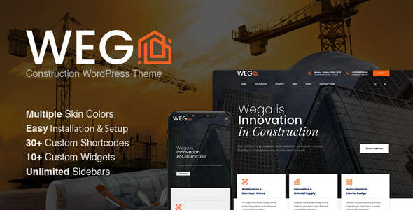 Wega Preview Wordpress Theme - Rating, Reviews, Preview, Demo & Download