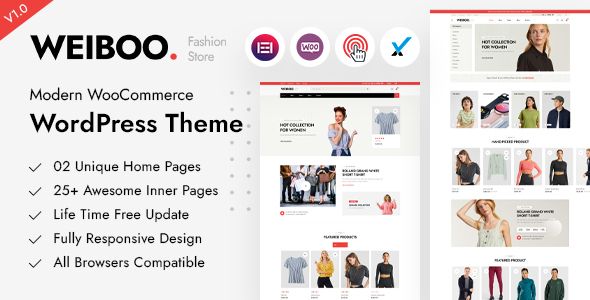 Weiboo Preview Wordpress Theme - Rating, Reviews, Preview, Demo & Download
