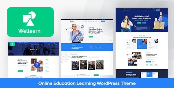 Wellearn Preview Wordpress Theme - Rating, Reviews, Preview, Demo & Download