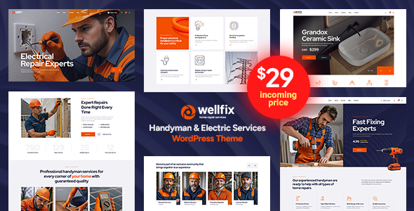 Wellfix Preview Wordpress Theme - Rating, Reviews, Preview, Demo & Download