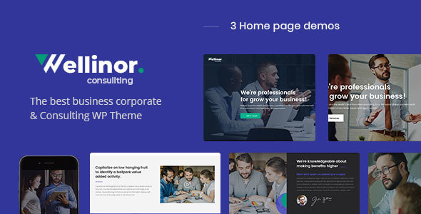 Wellinor Preview Wordpress Theme - Rating, Reviews, Preview, Demo & Download