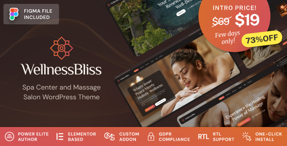 Wellness Bliss Preview Wordpress Theme - Rating, Reviews, Preview, Demo & Download
